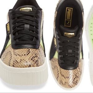 PUMA - cali wedge snake sneaker